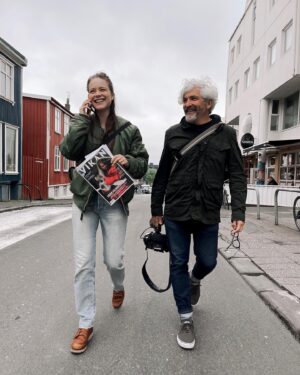Hera Hilmar Instagram - VIKAN is out ⚡️ a whole whaling issue - interview with yours truly (with images done by @last_whaling_station, @anahita.earth , @herahilmar, and @micahgaren, and interview by editor @liljuros ), plus interviews and very important whaling info provided by the amazing @kataodds  and @ranflygenring, and much more 🙌 

Thank you @liljuros editor and @vikanmagazine for shining a light on the whales in this issue 💙🐋💙

You can read the interview here in Icelandic https://www.birtingur.is/hera-hilmarsdottir-kafar-a-dypid/ or buy the print in your local Icelandic store. 

Photography and creative direction: @anahita.earth @micahgaren 

Make up: @sunnabjorkmakeup 

Red clothing: @solhansdottir 

“Að jörðu skaltu aftur verða” biodegradable clothing: @eydiselfa