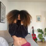 Herizen F. Guardiola Instagram – Freed my hair from the braids! 
Having a crown appreciation day🦁♥️
The feeling of taking my hair out is comparable to taking off your bra after a long ass day! Good lord I feel free 😂😮‍💨