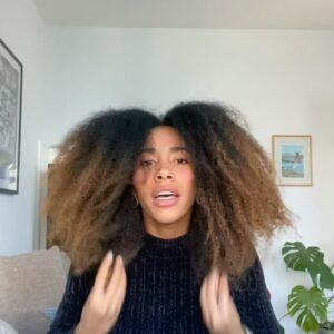 Herizen F. Guardiola Instagram - Freed my hair from the braids! 
Having a crown appreciation day🦁♥️
The feeling of taking my hair out is comparable to taking off your bra after a long ass day! Good lord I feel free 😂😮‍💨
