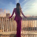 Hiba Tawaji Instagram - 🔮💜 @eliesaabworld #pfw #parisfashionweek