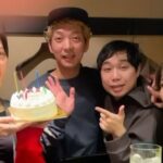 Hiccorohee Instagram - お笑い道人たち 祝いを打ってくれました にくいねえありがとうお笑い道人たち @kazuyashimasanewyork @seiya_shimofuri @inadamikisan