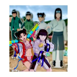 Higuchi Kaede Instagram - ニジゲンノモリに行ってきました🥷🍃
初めて推しのアクスタを買えた🤣感動🤣

#ニジゲンノモリ  #ニジゲンノモリナルト 
#一楽ラーメン  #木ノ葉隠れーメン #たこ焼き玉子巻物 
#忍里 #忍里フォトコン 
#NARUTO #BORUTO #淡路島