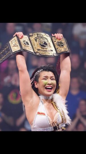 Hikaru Shida Instagram - Last Tuesday, @shidahikaru made history when she became the first 3-Time #AEW Women’s World Champion on #AEWDynamite Title Tuesday!

Who will be the next competitor to step up and challenge the Champ?