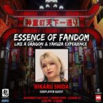 Hikaru Shida Instagram - Holly shiiiiiiidaaaaaa!!!!! Let’s have a fantastic night together at Essence of Fandom: Like a Dragon & Yakuza Experience in Anime Expo!!!!! tickets are ON SALE NOW and ALMOST GONE👀 #hikarushida #likeadragon #龍が如く #animeexpo