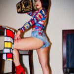 Hikaru Shida Instagram - We need colors💄　#aewdynamite #aew #hikarushida #aewfullgear