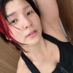 Hikaru Shida Instagram - Champ’s workout ✨🏋️🏃‍♀️💨🤮 (It’s not after shower..!!) #hikarushida #workout