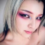 Hikaru Shida Instagram - Red smoky eyes 👁️💄 #hikarushida #aew