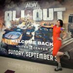 Hikaru Shida Instagram - What a great night!✨ And what a great week for me! 3 matches including 2 TV live shows! #AEWAllOut #AEW #AEWDynamite #AEWCollision
