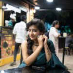 Hima Bindhu Instagram - Chai time is my happy time. ☕️💕 #ChaiJoy Designer / Stylist : @ratikhavenugopal Camera: @mramvigneshphotography Team / Garnent: @flauntbyratikha @myurabyanithaprabhu @thatpondygirl MUAH: @seldonartistry ... #stylist #dress #stylingtips #laceless #sareeblousedesigns #sareereels #chennaistylist #kollywood #cinemastyle #costumedesigners #filmdesigner #customsaree