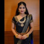 Hima Bindhu Instagram - 🖤Black and Gold⚜️ #sareelove #traditional