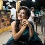 Hima Bindhu Instagram - Chai time is my happy time. ☕️💕 #ChaiJoy Designer / Stylist : @ratikhavenugopal Camera: @mramvigneshphotography Team / Garnent: @flauntbyratikha @myurabyanithaprabhu @thatpondygirl MUAH: @seldonartistry ... #stylist #dress #stylingtips #laceless #sareeblousedesigns #sareereels #chennaistylist #kollywood #cinemastyle #costumedesigners #filmdesigner #customsaree
