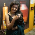 Hima Bindhu Instagram - A girl and her chai—pure bliss. ☕️🍀🌸 #ChaiMagic 🪬 Designer / Stylist : @ratikhavenugopal Camera: @mramvigneshphotography Team / Garnent: @flauntbyratikha @myurabyanithaprabhu @thatpondygirl MUAH: @seldonartistry ... #stylist #dress #stylingtips #laceless #sareeblousedesigns #sareereels #chennaistylist #kollywood #cinemastyle #costumedesigners #filmdesigner #customsaree