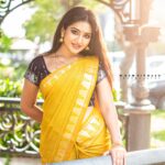 Hima Bindhu Instagram - #chennaisenthamizh Saree & blouse @sarang_thesareeshop Shot by @irisproweddingphotography