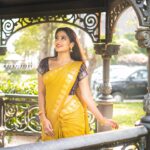 Hima Bindhu Instagram - #chennaisenthamizh Saree & blouse @sarang_thesareeshop Shot by @irisproweddingphotography