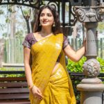 Hima Bindhu Instagram - #chennaisenthamizh Saree & blouse @sarang_thesareeshop Shot by @irisproweddingphotography