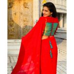 Hima Bindhu Instagram - Your beauty in a lovely saree is a masterpiece that paints the canvas of lasting joy, and your smile is the brushstroke of eternal happiness. Saree & blouse @sarang_thesareeshop #SareeJoy #SmileCanvas #EternalBeauty