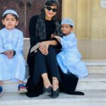 Hima Bindhu Instagram - “Cherishing Everlasting Moments with My Sweet Souls 💫 @sanooja.saifudeen #BlessedBond #MemoriesForLife” #eidmubarak