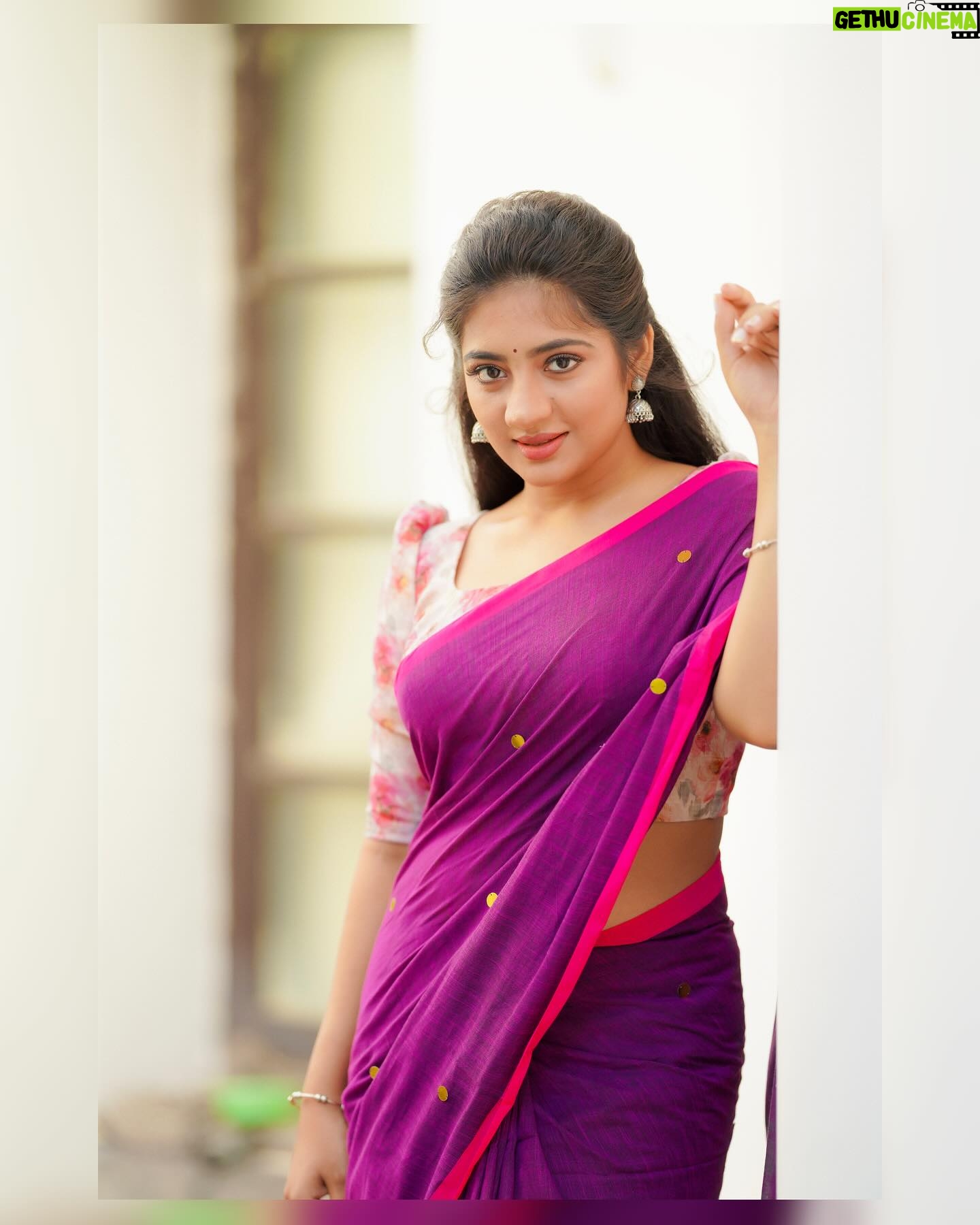 Hima Bindhu Instagram - "Enchanting Eyes, Sunshine Smile: A Perfect Blend of Power and Sweetness! ✨😊" Costume - @ivalinmabia Photographer - @camerasenthil Makeup - @priya_dharshini_makeupartist Hair - @shalini_hairartist Shoot Organised by @rrajeshananda #GazeAndGrace #SmileThatShines #CharmingElegance #EyesOfPower #CuteAndConfident #BeautyUnleashed #RadiantCharm #EyesThatSpeak #SweetSmiles #PowerfulBeauty #CaptivatingGaze #LovelyMoments