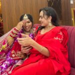 Himanshi Parashar Instagram - How time just flies!🥹From seeing you knowing nothing about India to now getting married to an Indian, my Nepalan has come a long way😂❤️ Wish you all the love and happiness in this new journey of your life! I Love You🥹💋 my constant! #bff #shegotmarried