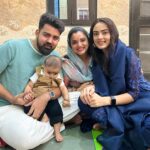 Himanshi Parashar Instagram - Precious❤️ . #family #dusshera #annprashan