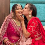 Himanshi Parashar Instagram – How time just flies!🥹From seeing you knowing nothing about India to now getting married to an Indian, my Nepalan has come a long way😂❤️
Wish you all the love and happiness in this new journey of your life! I Love You🥹💋 my constant! 
#bff #shegotmarried