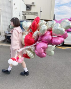 Hina Koyama Instagram - ともだちの妹の卒業式用🩷❤️1番目立っててかわいかった( ᐡᴗ ̫ ᴗᐡ)‼️卒業生のみなさんおめでとうございます🫶🏻