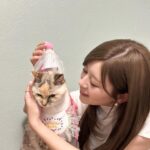 Hina Ishizaki Instagram - ⁡ 愛猫18歳の記念日😻✨ ⁡ 我が家のにゃんずはみんな迷い込んできてくれたの！ 私の癒しと幸せ♡ #保護猫