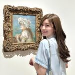 Hina Ishizaki Instagram - ⁡ Renoir👒🪽 ⁡ 印象派ルノワール・モネ・ドガの 色彩や光の印象が美しくて…✨
