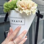 Hina Ishizaki Instagram - ⁡ flower ribbon shoulder💐🎀👜