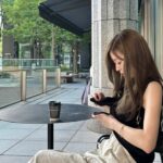 Hina Ishizaki Instagram - ⁡ まだアウター必須だね🐏🎧🤍
