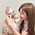 Hina Ishizaki Instagram - ⁡ 愛猫18歳の記念日😻✨ ⁡ 我が家のにゃんずはみんな迷い込んできてくれたの！ 私の癒しと幸せ♡ #保護猫