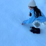 Hina Ishizaki Instagram - ⁡ 今日の暑さに涼しくなる写真。 ありがとう冬！また来年⛄️❄️