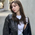Hina Ishizaki Instagram - 春のお供にレザーget!!🐕🎀