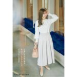Hina Ishizaki Instagram – ⁡
美人百花 ４月号💐
PROPORTIONの可愛いお洋服を🧥♡
⁡
お気に入りのコーデ教えてね〜!!