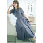 Hina Ishizaki Instagram – ⁡
美人百花 ４月号💐
PROPORTIONの可愛いお洋服を🧥♡
⁡
お気に入りのコーデ教えてね〜!!