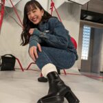 Hiroe Igeta Instagram - 昨日のおしゃれクリップでは @pecotecooo さんのブランド @tostalgic_clothing のお洋服を着させていただきました！ シルエットも細かいデザインも可愛くて ずっとテンション上がってました😚