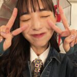 Hiroe Igeta Instagram - 昨日のおしゃれクリップでは @pecotecooo さんのブランド @tostalgic_clothing のお洋服を着させていただきました！ シルエットも細かいデザインも可愛くて ずっとテンション上がってました😚