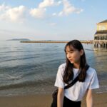 Hiroe Igeta Instagram - 福岡タワーの裏側！！ 半袖で過ごせた季節がもう恋しいです。