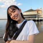 Hiroe Igeta Instagram - 地元でのお仕事後に 時間があったので大好きな海に☺️