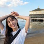 Hiroe Igeta Instagram - 地元でのお仕事後に 時間があったので大好きな海に☺️