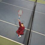 Hiroe Igeta Instagram - 久しぶりのテニス🎾 10年前のガットを張り替えて臨みましたが、 筋力落ちてて体がすっかり忘れてました🥲 今年の目標がまた一つ増えました。 テニス上達したい〜、、