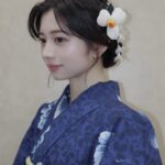Hiyori Sakurada Instagram - 「交換ウソ日記」本日公開となりました。浴衣での舞台挨拶、新鮮で楽しかったな〜🦭 @koukan_usonikki 衣装↓ @wafukan_ichi #和風館ICHI