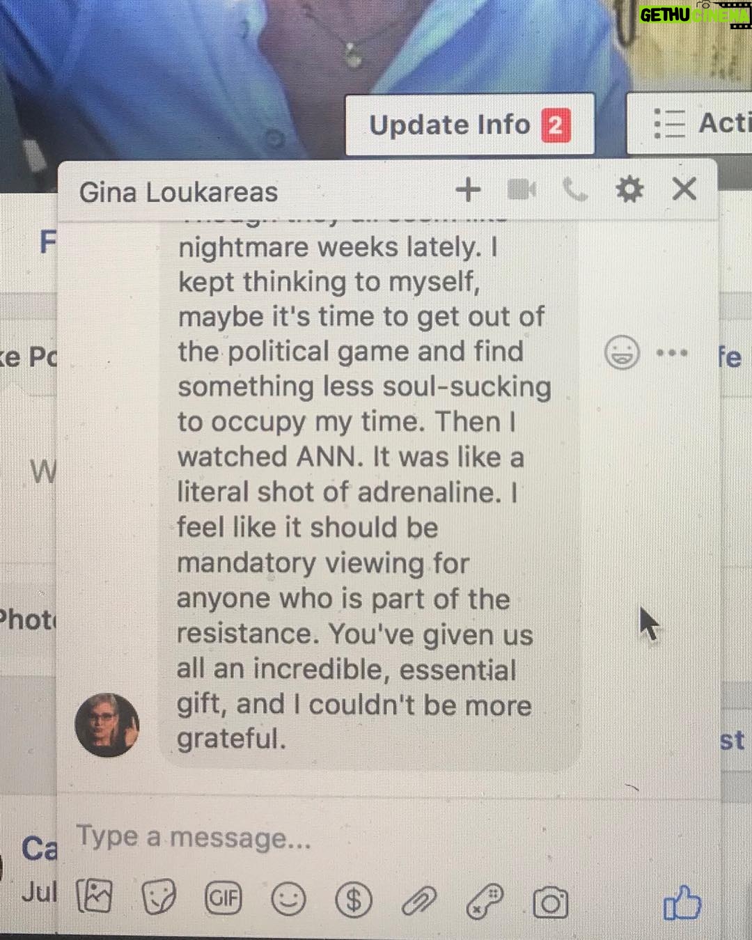 Holland Taylor Instagram - This is the best hoped for response. ANN is streaming worldwide on BroadwayHD now, and this is the kind of message I’m getting (even from Malaysia!) ( @cecilerichards ) and I remember Jane saying Ann was mobbed in Tiananmem Square! The ANN Effect