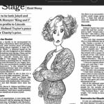 Holland Taylor Instagram - #TBT Throwing WAY back. 31 years. My #Hirschfeld !!! Al Hirschfeld drew me in person in his studio- a rarity, and beyond exciting. Enid Nemy was a lovely person who covered theatre in a @NYTimes Friday column, I think. This was just the greatest honor. (Three “Nina”s. Can’t complain.)