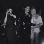 Holland Taylor Instagram - Why is it black and white pictures seem so full of information and allure, more than color…? Here Uber stylist and glamorous Madame X-ish @karlawelchstylist Welch snaps a FILM camera at... what, people? - a mirror? A night of pictures being taken of everyone there, as if there were a “there," there. @MsSarahCatharinePaulson and I standing in the middle of that particular there. Oscars, 2023.