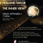 Holland Taylor Instagram – So flattered and honored to be part of @drjamesmellon ‘s new interview series, perfectly titled “The Inner View.” Of course, Dr. James sees everyone as a spiritual being- some of us feel less so than others. I will go wherever he leads in this conversation, for leader he surely is. Looking forward to the understanding he always brings to the biggest questions.