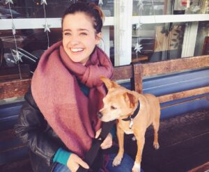 Holly Earl Instagram - Always smiling because dogs 🐕