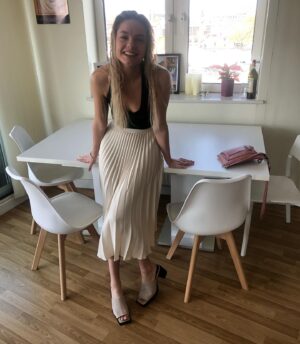 Holly Horne Instagram - Awkwardly laughing to camera. But loving my gift from @asralondon - thank you for my shoes! 😘 #easter #weekend #summer #shoes #asra