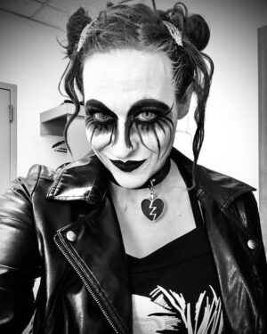 Holly Letkeman Instagram - Just as each mortal is unique unto itself.. do not make the mistake of thinking all Dark creatures are cut from the same cloth.. 

Some are merely mindless animals driven by rage.. and some are the diabolically clever spawn of the fallen Morning Star, Himself..

Make that One..

#DemonAssassin #DeathDealer #Decay #HeirApparentToTheÜndeadRealm #ImpactonAXSTV #WantTakeHave