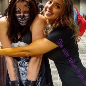 Holly Letkeman Instagram - Tell us again the point of bonding with a mortal..?

You should run, Bravo.. we bring nothing but despair..

The cost of our Demon blood.. it is paid by those foolish enough to come near us..

This is the Way of the DeathDealer.. This is the Price of the Pledge to the Shadow..

#DemonAssassin #Decay #DeathDeather #DemonXBunny #Ragnarök #ÜndeadRealm #ImpactonAXSTV #BiteTheApple🍎 #WrestleHouse